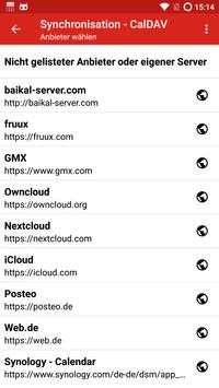 iCal Import/Export CalDAV screenshot 4