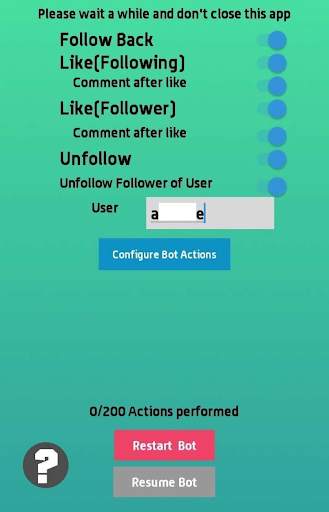 Project Carma - Instagram bot tool completely free screenshot 2