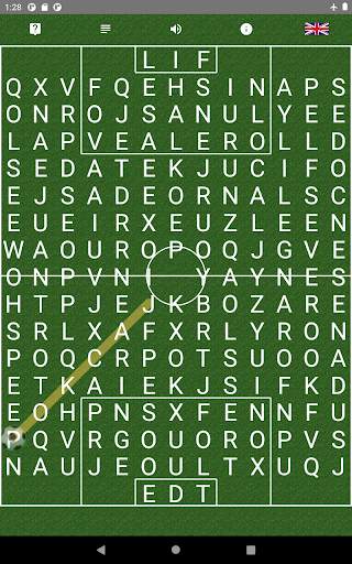 Words search: Verbal Football screenshot 6