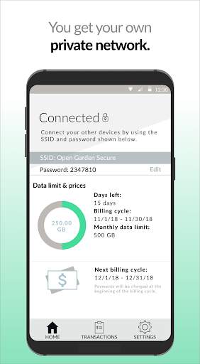 Open Garden: WiFi Sharing Device screenshot 3