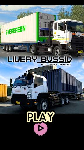 Livery Bussid Mod Truk Trailer screenshot 2