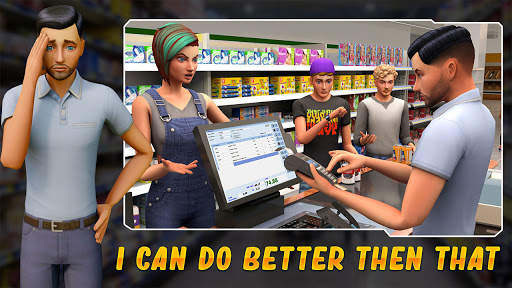 Shopping Mall Girl Cashier- Cash Register Games 3D screenshot 4