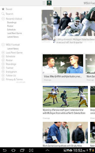 MLive.com: MSU Football News screenshot 7