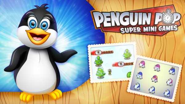 Penguin Pop Super Mini Games – Arcade Adventure screenshot 1
