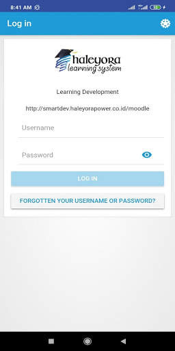E-Learning screenshot 1