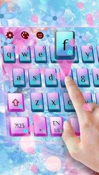 Flower Petals Keyboard Theme screenshot 1