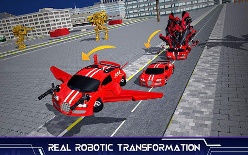 Real Robot Shooting Car Simulator: Robot Games 3D screenshot 4