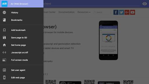 Air (Web Browser) screenshot 6