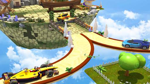 Mountain Car Stunt - Mega Ramp GT Racing Car Game screenshot 1