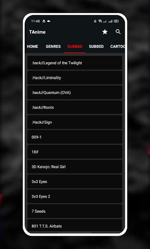 TAnime - watch subbed or dubbed anime for free. screenshot 2