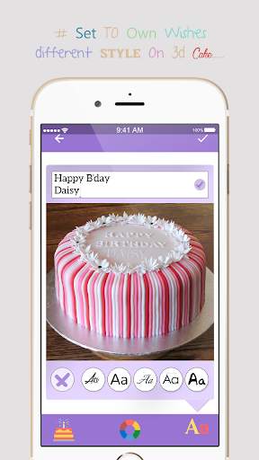 3d Name On Birthday Cake screenshot 3