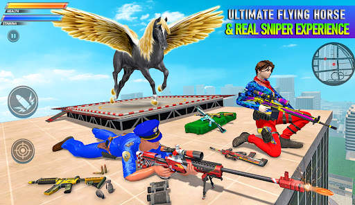 US Police Horse Crime Shooting screenshot 5