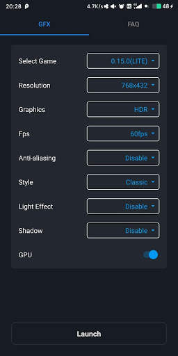 GFX Tools Free for PUBG screenshot 1