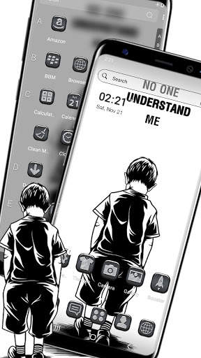 Lonely Boy Launcher Theme screenshot 4