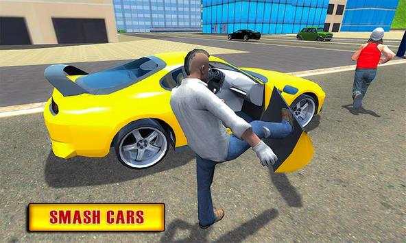 Real Gangster Theft Car Destruction Game screenshot 5