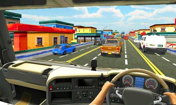 Euro Truck In Race 2018 Game screenshot 4