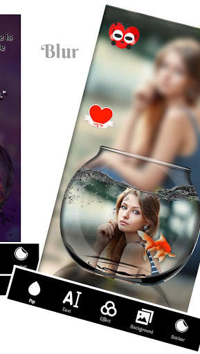PIP Camera - Glass Blur Background screenshot 5