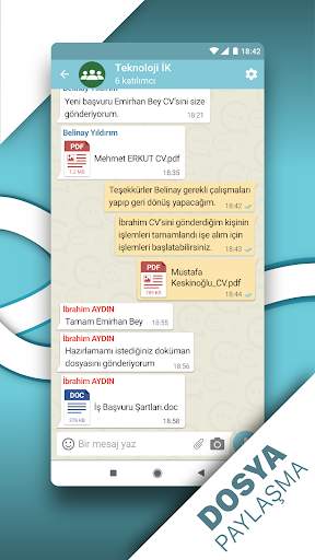 Chat-in Anlık Mesajlaşma screenshot 5