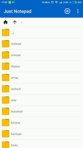 Just Notepad - w/ File Browser screenshot 1