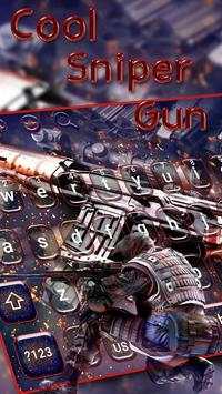 Cool Sniper Gun Keyboard Theme screenshot 1