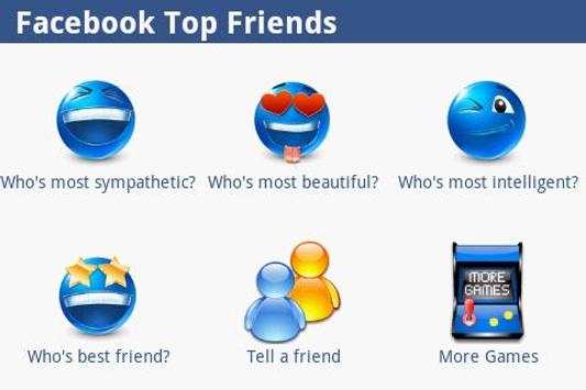 Top Friends for Facebook screenshot 1