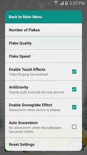 Physics Flakes Free Version screenshot 3