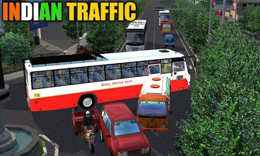 Mod Bussid Indian Traffic screenshot 1