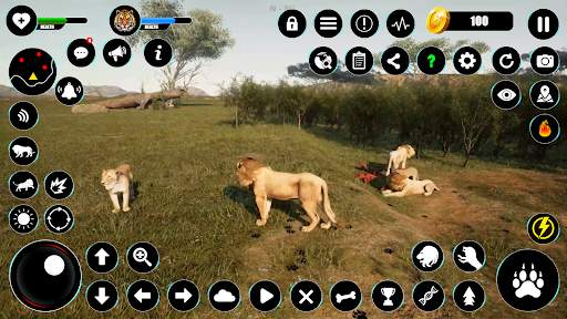 Lion Games Animal Simulator 3D screenshot 3