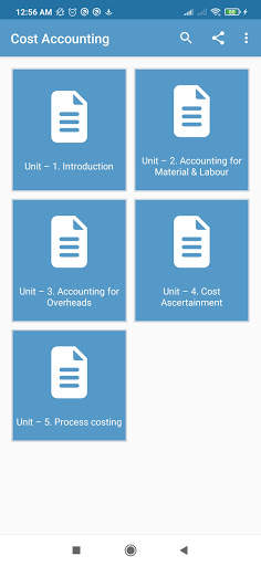 Cost Accounting screenshot 1