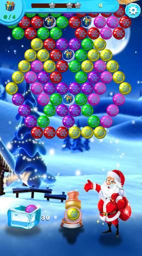 New Santa Christmas Bubble Shooter screenshot 1