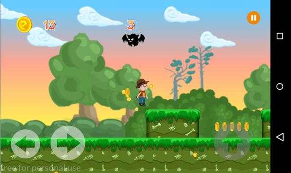 Western-Man 2 : Super Jabber Jungle Castle Run screenshot 5