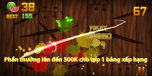 Fruit cut slash mini स्क्रीनशॉट 1