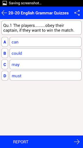 English Grammar Quiz screenshot 3