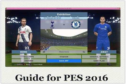 Guide for PES 2016 Soccer screenshot 1