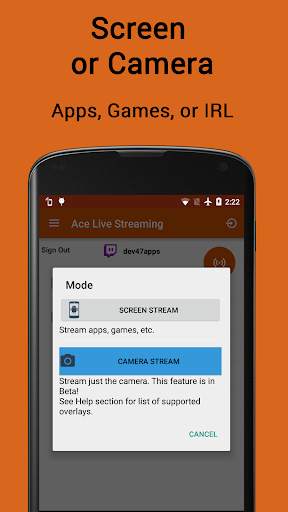 Ace Live Streaming & PC Mirroring screenshot 3
