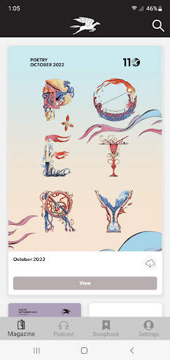 Poetry Magazine screenshot 1