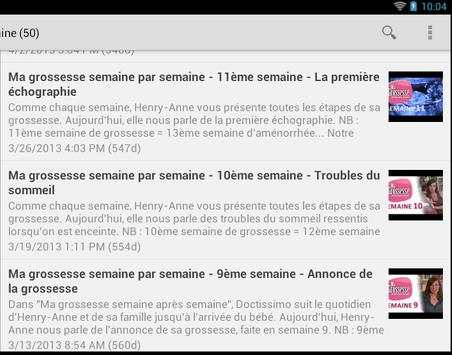 Grossesse Semaine par Semaine screenshot 3