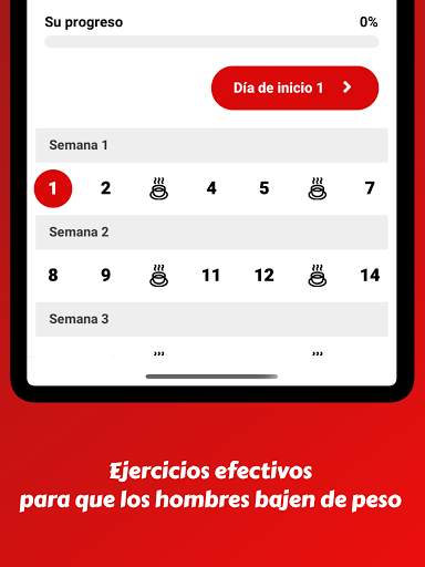 Bajar de Peso Hombre - Adelgazar en casa screenshot 13
