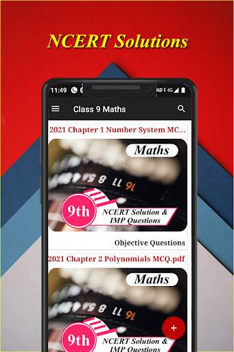 Class 9 Maths NCERT Solution & Solved Papers 2021 screenshot 2