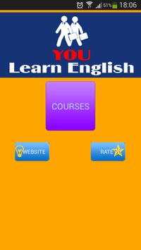 Learn English lessons for free screenshot 1