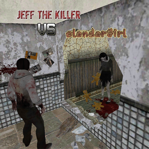 Jeff The Killer VS Slendergirl أيقونة