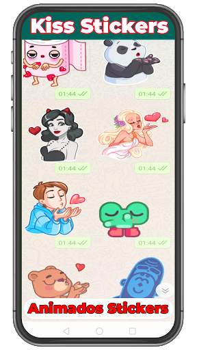 Animated Kiss Stickers For WhatsApp screenshot 3