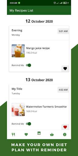 Fruit - Vegetable Juice Recipe screenshot 5