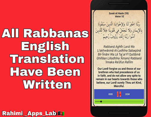 40 Rabbana With Audio-English Translation-Offline screenshot 2