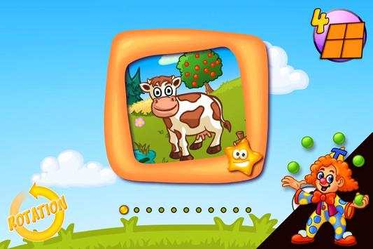 Funny Farm Puzzle for kids screenshot 2
