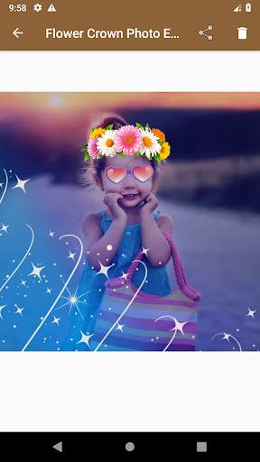 Flower Crown Photo Editor screenshot 10