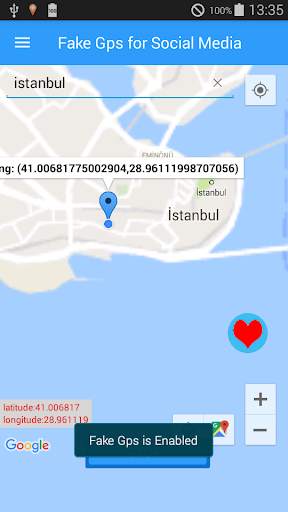 Fake Gps for Social Media screenshot 6