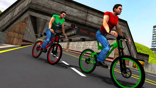 Rooftop Bicycle Stunt Rider 3D screenshot 19