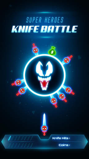 Super Hero Knife Battle_Free App screenshot 2