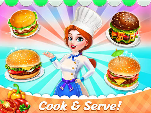 Burger Maker Fast Food Kitchen Game screenshot 2